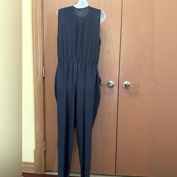 Kismet XL jumper with zippered front full length pant bottoms in a medium blue. - Picture 5 of 8